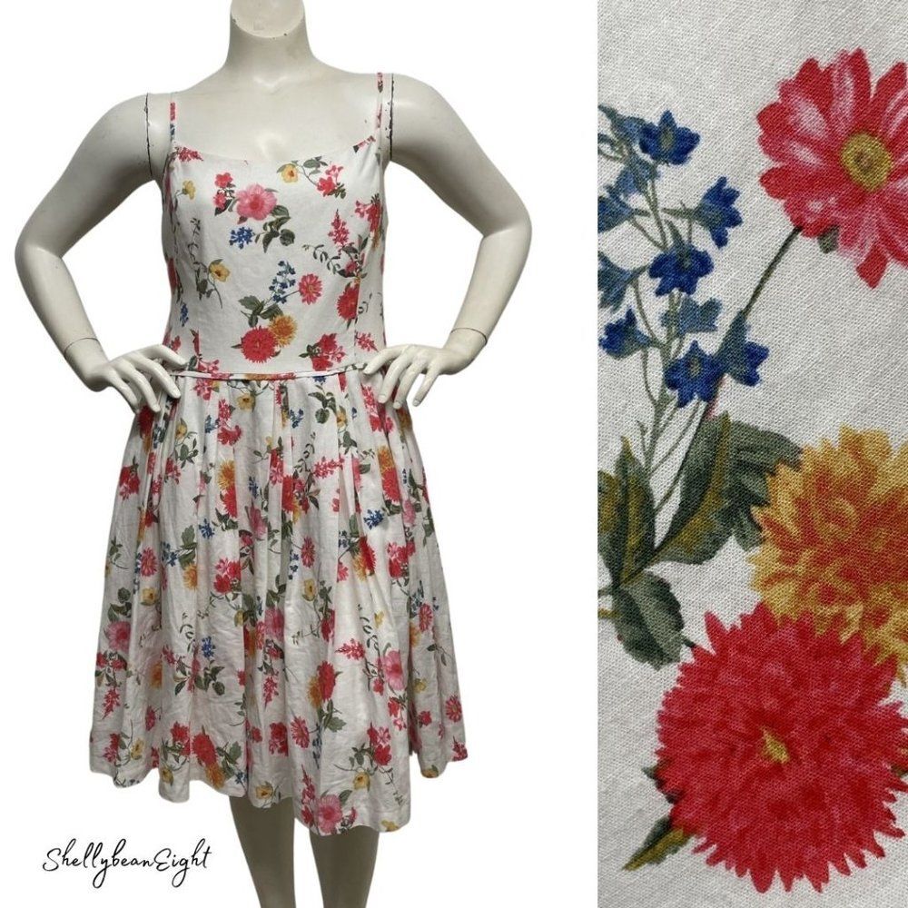 GAL MEETS GLAM Cassie Fit & Flare Bow Dress 18 XXL - Picture 4 of 16